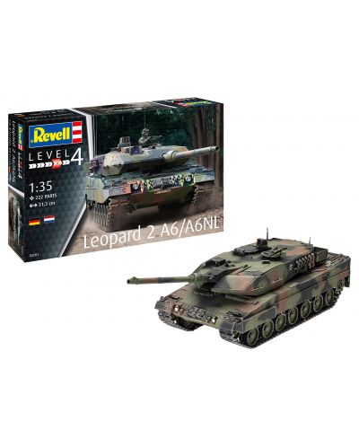 Sastavljivi model Revell - Tenk Leopard 2 A6/A6NL - 6